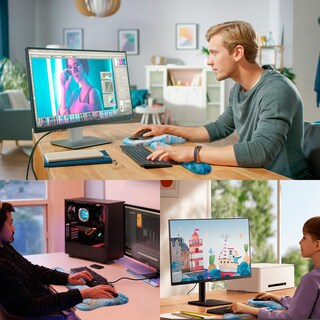 Foto 7 | Foto 7 | Alfombrilla De Ratón Laokiiy 2 En 1 Ergonómica 31 X 20 X 3 Cm - Venta Internacional.