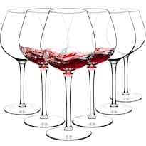 Juego De 6 Copas De Vino De Plástico Crayline 450 Ml Irrompibles - Venta Internacional.