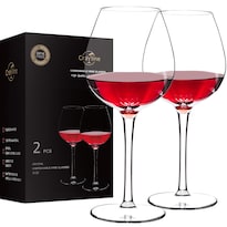 Juego De 2 Copas De Vino De Plástico Crayline De 445 Ml Irrompibles - Venta Internacional.