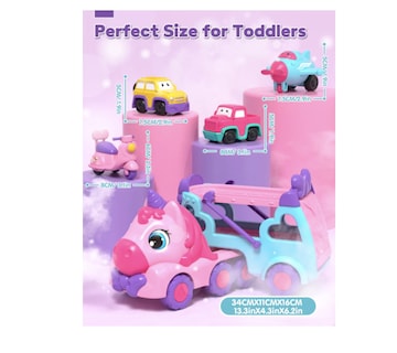 Foto 2 | Foto 2 | Juguetes Carros con Música Xtellar 4 Coches Pequeños + Remolque