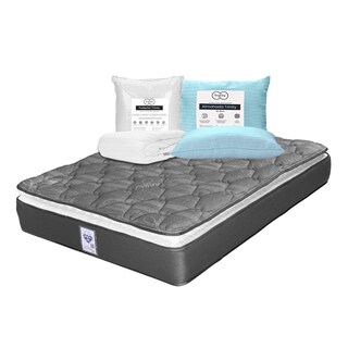 Foto 1 | Foto 1 | Colchón Spring Air Aries Queen Size + Almohada Trinity + Protector Trinity