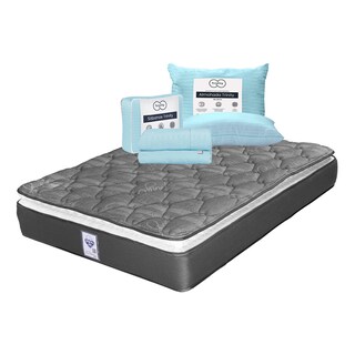 Foto 1 | Foto 1 | Colchón Spring Air Aries King Size + Almohada Trinity + Sábanas Trinity
