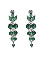 Aretes Colgantes Gotas Con Cristal