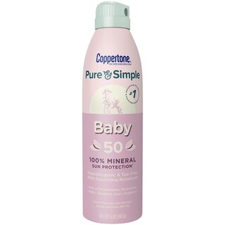 Foto 1 | Foto 1 | Protector Solar En Aerosol Coppertone Pure And Simple Baby Spf 50 150 Ml - Venta Internacional.