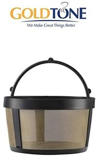 Foto 3 | Foto 3 | Cesta Para 4 Tazas Coffee Filter Goldtone Con Fondo De Malla - Venta Internacional.