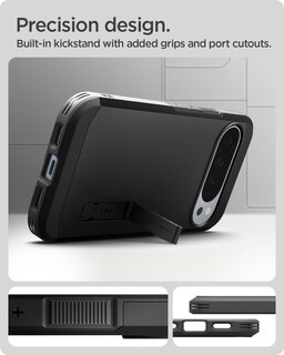 Foto 6 | Foto 6 | Funda Spigen Pixel 10/10 Pro Tough Armor Magfit Negra - Venta Internacional.