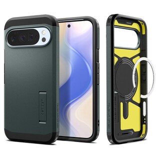 Foto 1 | Foto 1 | Funda Spigen Pixel 10 Pro Xl Tough Armor Magfit Color Verde - Venta Internacional.
