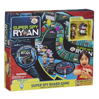 Foto 6 | Foto 6 | Juego De Mesa Far Out Toys Ryan's World Super Spy Con Figuras 3+ - Venta Internacional.