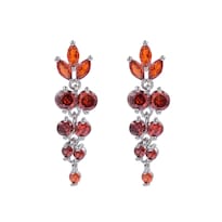 Aretes Colgantes Gotas Con Cristal