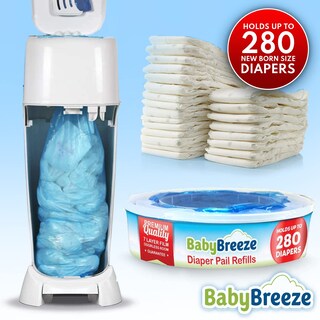 Foto 2 | Foto 2 | Bolsas De Recambio Para Cubos De Pañales Babybreeze Compatibles Con Diaper Genie - Venta Internacional.
