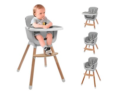 Foto 1 | Foto 1 | Silla Alta Para Bebe 4 En 1 Gris