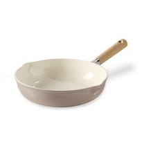 Sartén Carote 10 Antiadherente De Cerámica 24 Cm Color Topo - Venta Internacional.