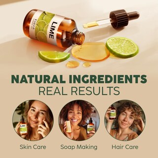 Foto 5 | Foto 5 | Aceite Esencial Kukka Lime 100% Puro Y Natural 120 Ml Para La Piel - Venta Internacional.