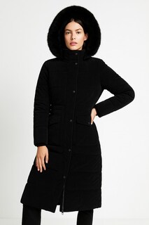 Foto 2 | Foto 2 | Chamarra Larga Para Mujer Premium Peluche Elegante Sakers - Negro