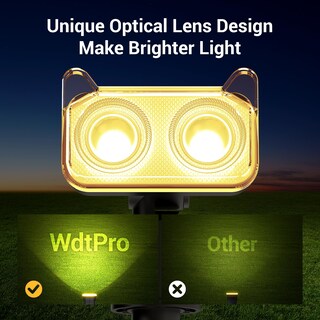 Foto 2 | Foto 2 | Focos Solares Wdtpro Para Exteriores Impermeables 30 Horas De Funcionamiento - Venta Internacional.