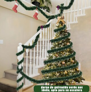 Foto 4 | Foto 4 | Escarcha Navideña Xtellar Verde Rollo 20 m