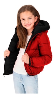 Foto 2 | Foto 2 | Chamarra Niña Doble Vista Reversible Invierno Pesarro Sakers