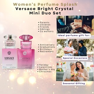 Foto 6 | Foto 6 | Set De Perfume Versace Mini Bright Crystal Y Bright Crystal Absolu Para Mujer - Venta Internacional.