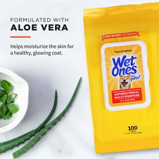 Foto 3 | Foto 3 | Toallitas Multiusos Para Mascotas Wet Ones Con Aloe Vera 300 Unidades - Venta Internacional.