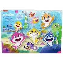 Puzzle De Madera Con Sonido Spin Master Pinkfong Baby Shark Kids 3+ - Venta Internacional.