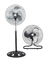 Ventilador 2 En 1 Tecno Vent 3 Velocidades Negro