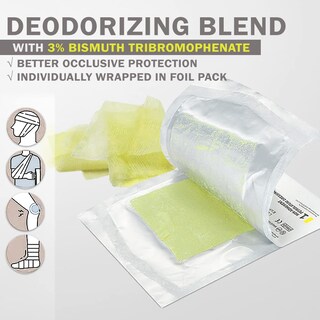 Foto 2 | Foto 2 | Aderezo De Vaselina Everlit Xeroform Para Quemaduras De 2 X 2 Cm (paquete De 25) - Venta Internacional.