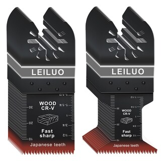 Foto 1 | Foto 1 | Cuchillas Multiherramienta Leiluo Dientes Japoneses Corte Rápido 100 Unidades - Venta Internacional.