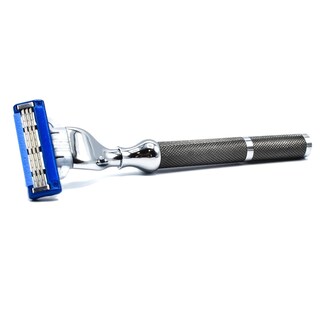 Foto 3 | Foto 3 | Maquinilla De Afeitar Parker 42m Heavyweight Totalmente Metálica Con Gillette Mach 3 - Venta Internacional.