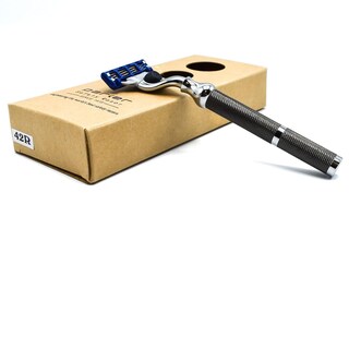 Foto 5 | Foto 5 | Maquinilla De Afeitar Parker 42m Heavyweight Totalmente Metálica Con Gillette Mach 3 - Venta Internacional.