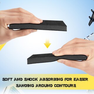 Foto 4 | Foto 4 | Almohadillas De Lijado Dimsile Soft Black Foam 80 X 133 X 12 Mm 8 Unidades - Venta Internacional.