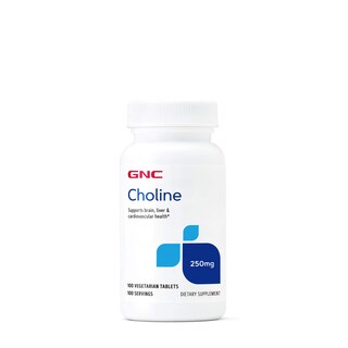 Foto 1 | Foto 1 | Suplemento De Colina Gnc De 250 Mg Que Apoya El Cerebro Y El Hígado 100 Tabletas - Venta Internacional.
