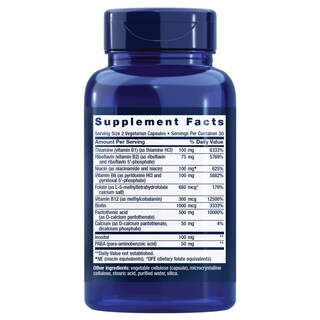 Foto 2 | Foto 2 | Vitamin B Complex Life Extension Bioactive 60 Cápsulas Vegetarianas Paquete De 2 - Venta Internacional.