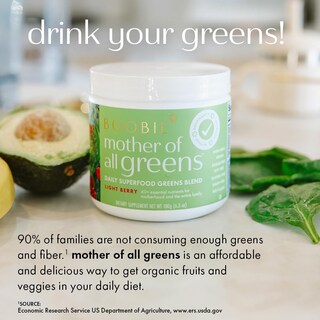 Foto 7 | Foto 7 | Super Greens Powder Boobie Mother Of All Greens Mango 30sv - Venta Internacional.