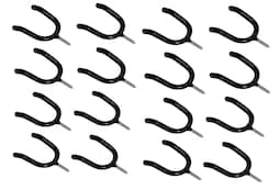 Soporte De Pared De Acero Revestido De Vinilo Negro Alazco 16 - Venta Internacional.