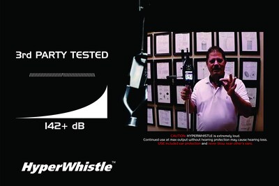 Foto 7 | Foto 7 | Whistle Hyperwhistle De 142 Db Más Ruidoso Del Mundo Con Protectores Auditivos - Venta Internacional.
