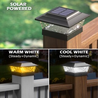 Foto 2 | Foto 2 | Faros Solares Siedinlar Paquete De 6 12 Led 4 Modos Color Negro - Venta Internacional.