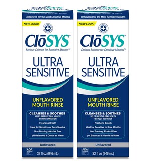 Foto 1 | Foto 1 | Enjuague Bucal Closys Ultra Sensitive 32 Oz (paquete De 2) Sin Alcohol - Venta Internacional.