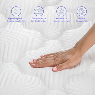 Foto 5 | Foto 5 | Colchón Individual Color Dreams | Hybrid Deluxe | 25cm Caja