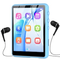 Reproductor Mp3 Zaqe M4 64gb Bluetooth 5.3 2 4'' Pantalla Táctil Azul - Venta Internacional.