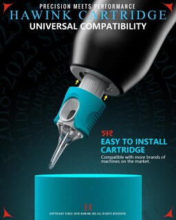Foto 7 | Foto 7 | Cartucho De Agujas De Tatuaje Hawink 60 Tamaños Surtidos En05s-bfg - Venta Internacional.