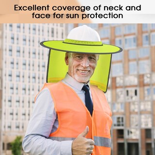 Foto 3 | Foto 3 | Sombrero Protector Solar De Ala Completa Para El Día A Día Con Rayas Reflectantes - Venta Internacional.