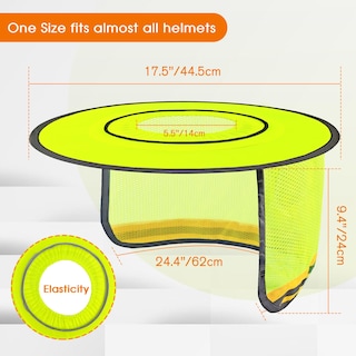 Foto 5 | Foto 5 | Sombrero Protector Solar De Ala Completa Para El Día A Día Con Rayas Reflectantes - Venta Internacional.