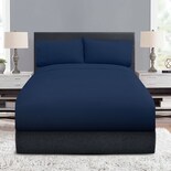 Sábanas Dalfiori Alix Marino Queen Size