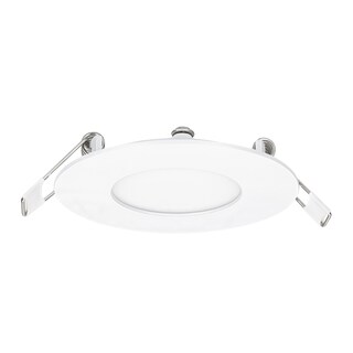 Foto 1 | Foto 1 | Estevez Luminaria Led Empotrable Circular Flat Cct 4 Watts Color Blanco Temperatura Ajustable