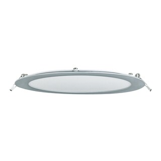 Foto 2 | Foto 2 | Estevez Luminaria Led Empotrable Circular Flat Cct 18 Watts Color Plata Temperatura Ajustable