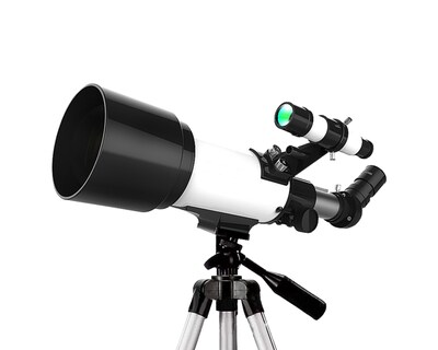 Foto 3 | Foto 3 | Telescopio Astronómico Alta Definición 2 Oculares Lentes Barlow Filtro Lunar Mochila Y Control (blanco) Bluelander