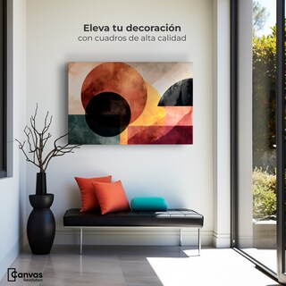 Foto 3 | Foto 3 | Cuadro Decorativo Para Comedor Canvas Cálido Eclipse 90x60