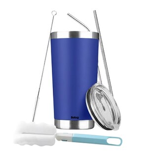 Foto 1 | Foto 1 | Vaso Térmico Belug Portátil De Acero Inoxidable 20oz Con Calor/frí Azul Obscuro