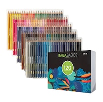 ''juego De Lapices Para Dibujar Pintar De Colores Vibrantes 120 Pz ''