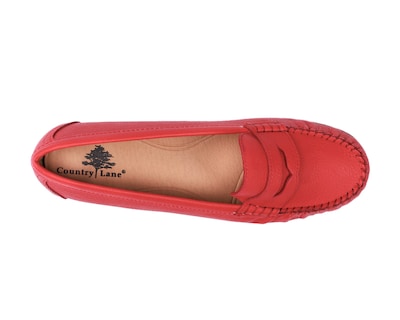 Foto 4 | Foto 4 | Mocasín Country Lane 12050001 Color Rojo Confort Mujer